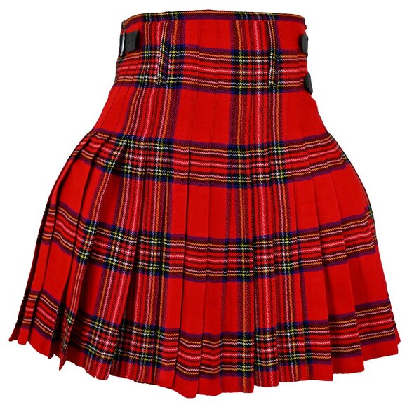Tartan Kilt Royal Stewart 8 Yards Men’s Scottish Highland Outfit - Picture 6 of 9